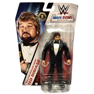 WWE Main Event Series 147 Ted DiBiase "Million Dollar Man" Action Figure In Suit